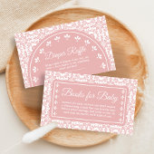 Cielito Lindo Papel Picado Shower Books for Baby Informatiekaartje