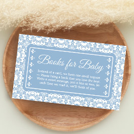 Cielito Lindo Papel Picado Shower Books for Baby Informatiekaartje