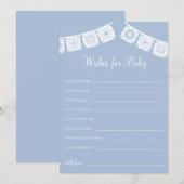 Cielito Lindo Papel Picado wenst Baby-Kaart Kaart (Voorkant / Achterkant)