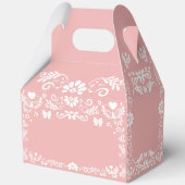 Cielito Lindo Pink Baby shower Bedankdoosjes (Achterkant)