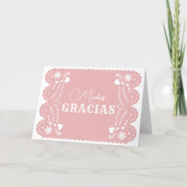 Cielito Lindo Pink bedankkaart