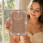 Cielito Lindo Quinceanera Kaart