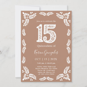 Cielito Lindo Quinceanera Kaart
