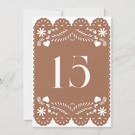 Cielito Lindo Quinceanera Verjaardag Uitnodiging (Achterkant)