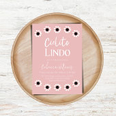 Cielito Lindo Roze Barro Senorita Meisje Baby show Kaart