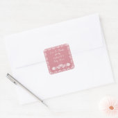 Cielito lindo Roze Mexicaans baby shower Sticker (Envelop)
