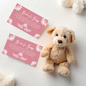 Cielito lindo stoffige roze Mexicaanse boek aanvra Informatiekaartje