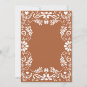 Cielito Lindo Talavera Baby shower Kaart (Achterkant)