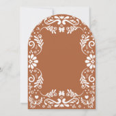 Cielito Lindo Talavera Baby shower Kaart (Achterkant)