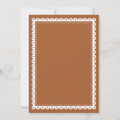 Cielito Lindo Talavera Baby shower Kaart (Achterkant)