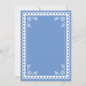 Cielito Lindo Talavera Baby shower Kaart (Achterkant)