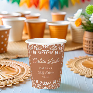 Cielito Lindo Talavera Baby shower Papieren Bekers
