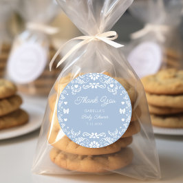 Cielito Lindo Talavera Mexicaans Baby Show Bedankt Ronde Sticker