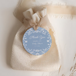 Cielito Lindo Talavera Mexicaans Baby shower Bedan Bedankjes Labels