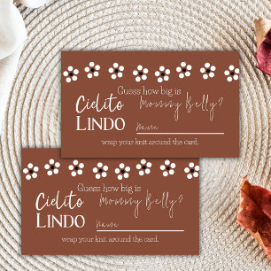 Cielito Lindo Talavera Mexicaans Baby shower spel Informatiekaartje