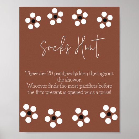 Cielito Lindo Talavera Mexicaans Baby shower spel Poster (Voorkant)