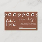 Cielito Lindo Talavera Mexicaanse Baby shower Luie Informatiekaartje (Voorkant)
