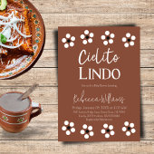 Cielito Lindo Talavera Mexicaanse Baby shower Part Kaart