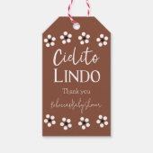 Cielito Lindo Talavera Mexican Fiesta Baby shower Cadeaulabel (Voorkant)