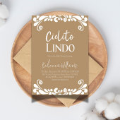 Cielito Lindo Talavera Mexican Fiesta Baby shower Kaart