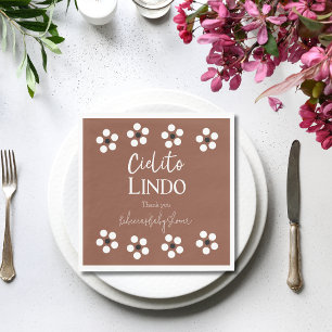 Cielito Lindo Talavera Mexican Fiesta Baby shower Servet