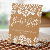 Cielito lindo terracotta baby shower geschenken ta reclamebord met voetstuk