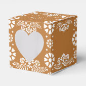 Cielito lindo terracotta baby shower gunsten bedankdoosjes (Voorkant Zijde)