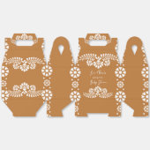 Cielito lindo terracotta baby shower gunsten bedankdoosjes (Ongevouwen)