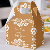 Cielito lindo terracotta baby shower gunsten bedankdoosjes