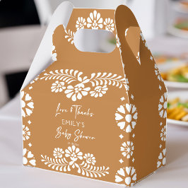 Cielito lindo terracotta baby shower gunsten bedankdoosjes