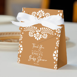 Cielito lindo terracotta baby shower gunsten bedankdoosjes