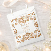 Cielito lindo terracotta Mexicaans baby shower Bedankzakje (Geknipt)