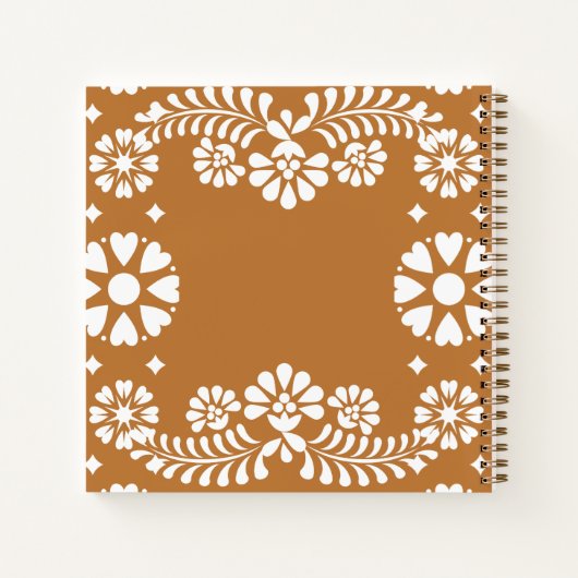Cielito lindo terracotta Mexicaans gastenboek Notitieboek (Achterkant)