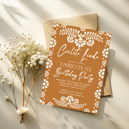 Cielito lindo terracotta Mexicaans verjaardagsfees Kaart