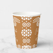 Cielito lindo terracotta Mexicaanse 60ste verjaard Papieren Bekers (Rechts)