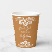 Cielito lindo terracotta Mexicaanse 60ste verjaard Papieren Bekers (Voorkant)