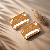 Cielito lindo terracotta Mexicaanse luierverloting Informatiekaartje