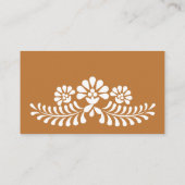 Cielito lindo terracotta Mexicaanse luierverloting Informatiekaartje (Achterkant)