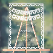 Cielito Lindo Welkom Baby shower Acryl Bord (Neutraal)