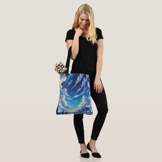 Cielo Celestial Tote Bag (Op model)