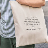 Cien años de soledad Regalo book lovers Tote Bag