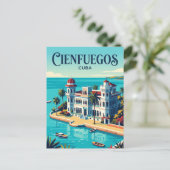 Cienfuegos Cuba Briefkaart (Staand voorkant)