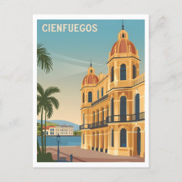 Cienfuegos Cuba Vintage Briefkaart