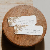 CIERA Bohemian Pampas Grass Return Address Etiket