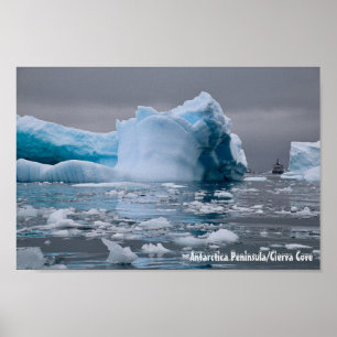Cierva Cove Peninsula, Antarctica Poster