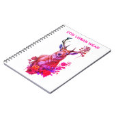 CIERVO ENTRE FLORES NOTITIEBOEK (Linkerzijde)