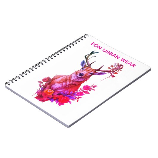 CIERVO ENTRE FLORES NOTITIEBOEK (Linkerzijde)