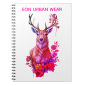 CIERVO ENTRE FLORES NOTITIEBOEK (Voorkant)