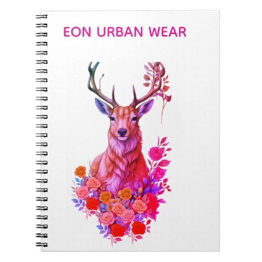 CIERVO ENTRE HOJAS NOTITIEBOEK (Voorkant)