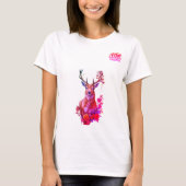 CIERVO ENTRE HOJAS T-SHIRT (Voorkant)